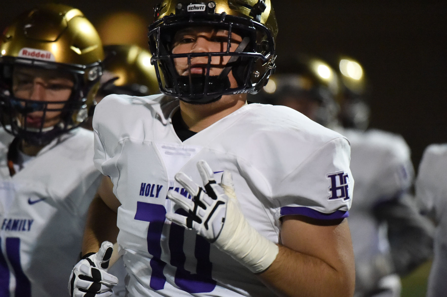 PHOTOS: Palmer Ridge Bears (63) Holy Family Tigers (7)